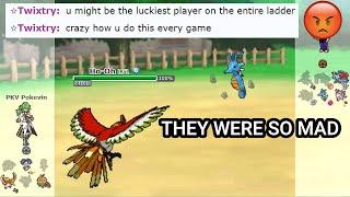 This Player Was So Mad At Me Pokemon Showdown Random Battles High Ladder