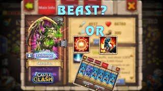 Castle Clash FINALLY exchange Skeletica AND Make him a BEAST  Best Talent  Traits