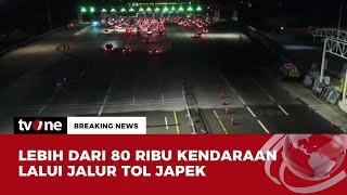 Puncak Arus Mudik 2024 Begini Kondisi Arus Mudik di GT Cikatama dan GT Cikupa  Breaking News tvOne