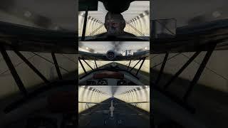 Taking the oldest German plane in War Thunder through the tunnel #warthunder