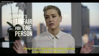 Não tenha medo de ser chamada de vadia - Amber Heard LEGENDADO PTBR