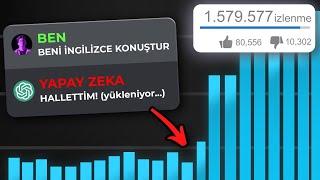 YAPAY ZEKA ile YouTube Videosu Yaptım VE SONUÇ...  ChatGPT Elevenlabs Premiere Pro...