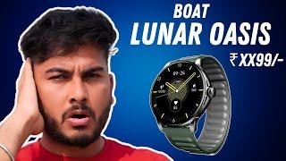 Boat Lunar Oasis  1.43 Amoled Display - 10 Days Backup & GPS 