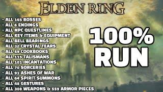 Completing EVERYTHING in the game - Elden Ring 100% Playthrough 1