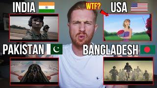 Army Recruitment Ads - India v USA v Pakistan v Bangladesh WHAT IS USAs VIDEO?? Reaction