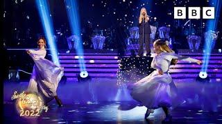 Sam Ryder performs Youre The Voice with our Pros in the Blackpool Tower Ballroom BBC Strictly 2022