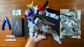 Gundam Barbatos Lupus Full Mechanic 1100  ASMR BUILD  Iron Blooded Orpans  Clear ver. P-Bandai