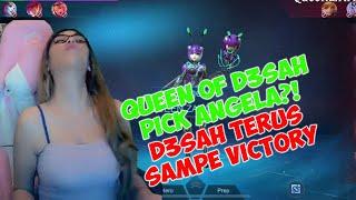 ZAWLINAX PICK ANGELA D3SAH? QU3333N OF D3SAH MODE ON SAMPE VICTORY