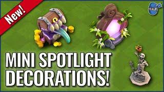 Mini Spotlight Event Decorations - September 2024  Clash of Clans