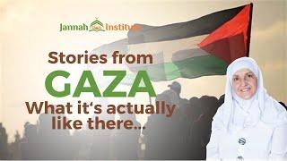 Stories from Gaza What Its Actually Like There... I Sh Dr Haifaa Younis I Jannah Institute