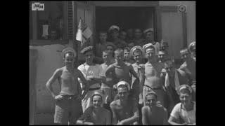 Kamp tawanan perang No.1 Batalion ke 10 di Batavia Jakarta tahun 1945