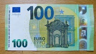 In-depth review of the NEW 100 EURO banknote