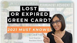 Lost Green Card Abroad or U.S.  How to Replace a Green Card using Form I-90 + Pandemic Tips