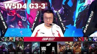 WBG vs AL - Game 3  Week 5 Day 4 LPL Spring 2024  Anyones Legend vs Weibo Gaming G3