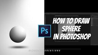 How to draw a sphere in Photoshop - Basics for digital painting