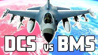 BMS F-16 vs DCS F-16 - Personal Start-Up Procedures