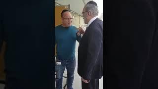 MK Yaakov Asher & Haaretz Journalist Chaim Levinson Recite Tehillim For Rav Shteinman