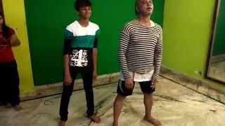 Rakesh master and charan tej dance practice