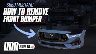 2024+ S650 Mustang How To Remove Front Bumper - Full Process