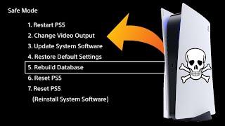 Do this if your PS5 stops working.  How to Use Safe Mode on PS5  SCG