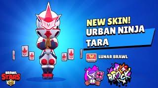 Urban Ninja Tara Skin & Brock Hypercharge  Brawl Stars