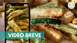 Zucchine CROCCANTI in Stick se NON hai la Friggitrice ad ARIA  VivoGlutenFree