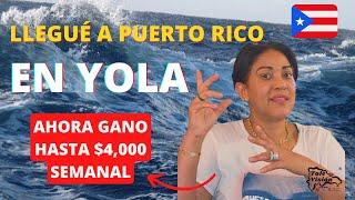 El Drama De Una Inmigrante Atravesando El Canal de la Mona En Yola  Policia PR Detuvo Casi a Todos