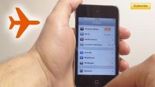 How to Activate Airplane Mode and What it Does on iPhone iPod Touch iPad