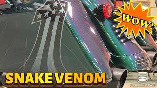 SNAKE VENOM All new custom paint color from Harley-Davidson this year and it is amazing