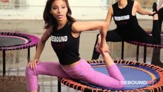 REBOUNDFIT RELAXATION AND STRETCHING ON MINI TRAMPOLINES