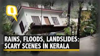 Kerala Rains  At Least 21 Killed Many Missing Houses Washed Away