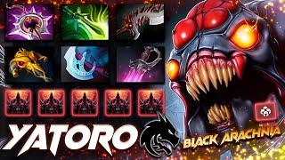 Yatoro Broodmother Black Arachinia - Dota 2 Pro Gameplay Watch & Learn