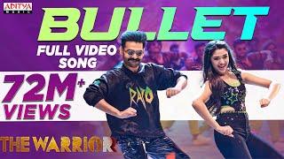 Bullet Full Video Song  The Warriorr - Telugu  Ram Pothineni Krithi Shetty  Simbu  DSP