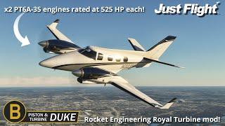 Flying The Turbine Duke  Real 737 Pilot Live  Early Access Preview
