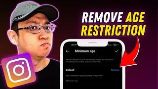 How to SetRemove Minimum Age Restriction in INSTAGRAM