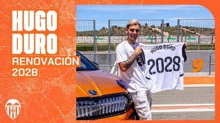 PRIMERAS DECLARACIONES DE HUGO DURO TRAS SU EXTENSIÓN DE CONTRATO CON EL VALENCIA CF