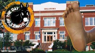 Oklahoma High School Students Lick Toes As Part Of A Charity Fundraiser