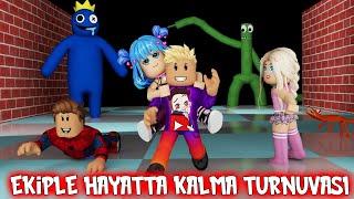 Ekip Ve Hayranlarla Birlikte Hayatta Kalma Turnuvası  Roblox Rainbow Friends