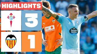 RC CELTA 3 - 1 VALENCIA CF  HIGHLIGHTS LALIGA EA SPORTS