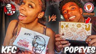 KFC VS POPEYES FOOD CHALLENGE