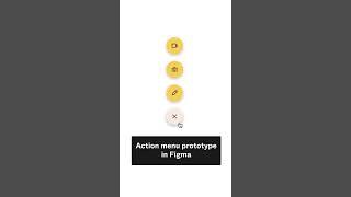 Create an action menu with smart animate in Figma