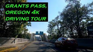 Grants Pass Oregon  4k Driving Tour  Dashcam POV