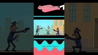 Bank Robbery #animationvideo #cartoon #shortfeed #cartoonbox #shorts #viralvideo #viralshorts