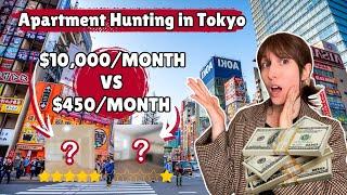 Tokyo Luxury Apartment VS Budget  Empty Apartment Tours  Apartment Hunting in Japan