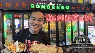 Itaewon Lets Eat - Sombrero TACOS AND BURRITOS in SEOUL 