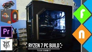 Building a Budget Video Editing PC using Ryzen 7 - 1700 & GTX750Ti