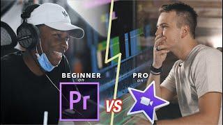 Beginner Editor on Adobe Premiere VS. Pro on iMovie - Video Editing Showdown