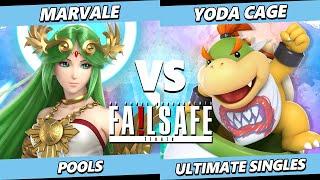 Failsafe Finale - Marvale Palutena Vs. Yoda Cage Bowser Jr Smash Ultimate - SSBU