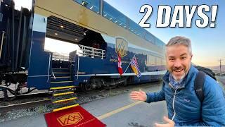 2 DAYS on Canada’s LUXURY TRAIN Rocky Mountaineer 