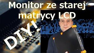 Monitor ze starego wyświetlacza LCD